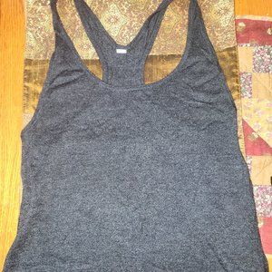 Lululemon heathered dark Grey knit tank